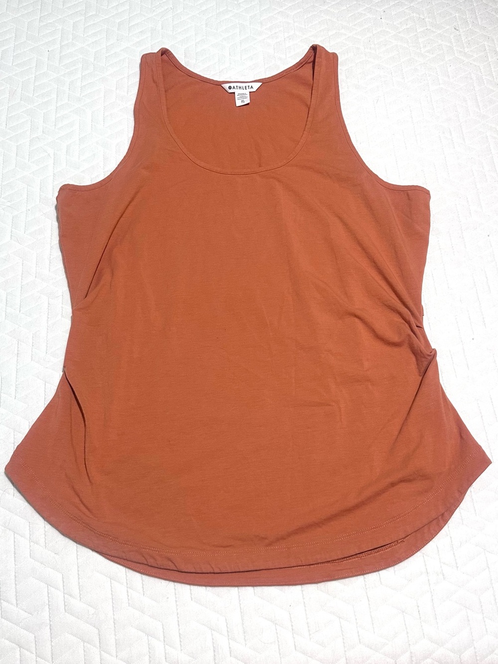 Athleta Rust Scoop Neck Tank Top